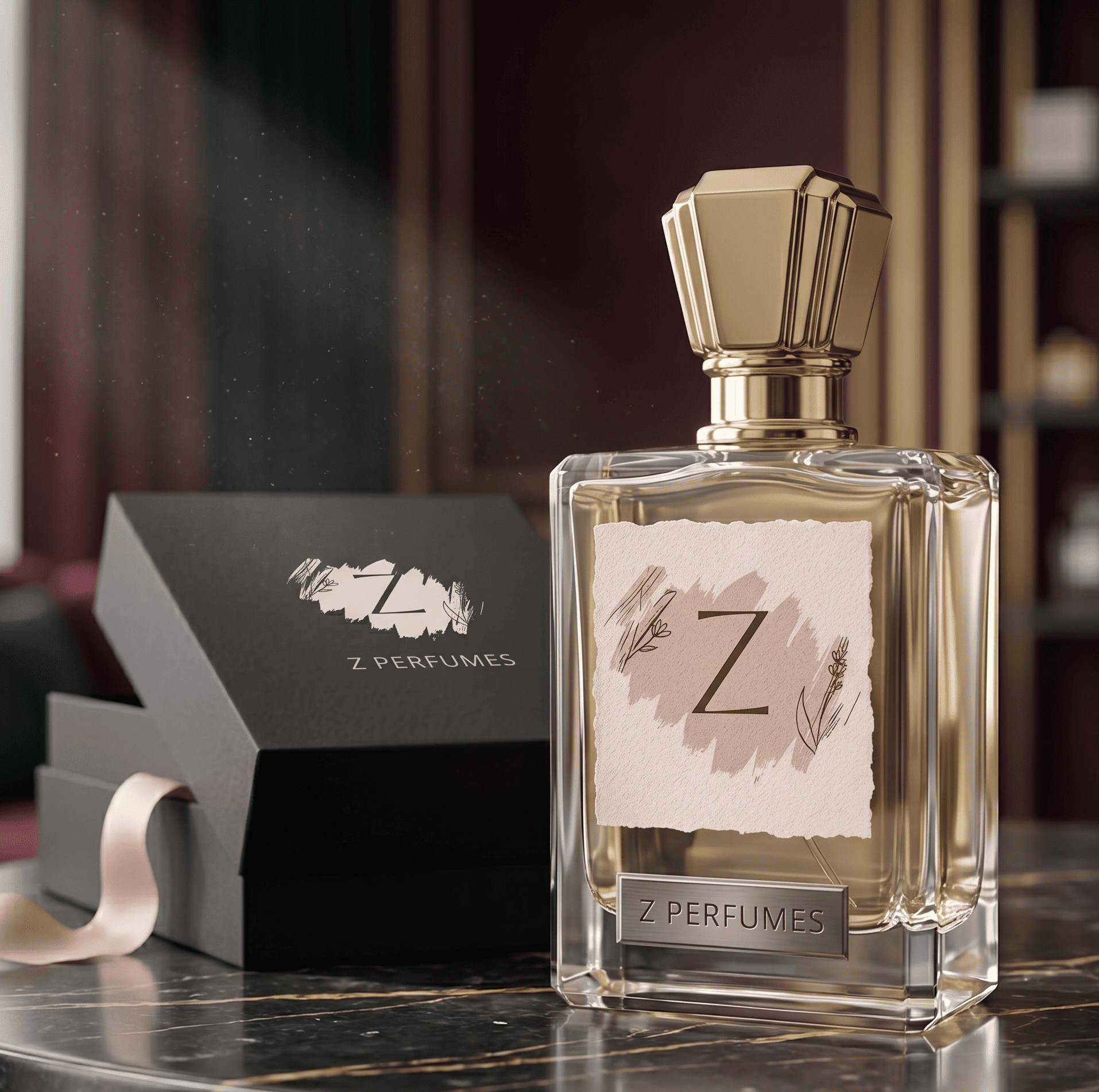 Case Study Zarqaab Perfumes Visual Identity 1