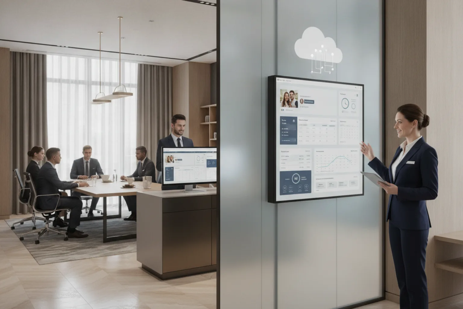 hotel management software features for front desk and billing