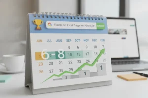 Why 6–8 Months Is the Realistic Timeline to Rank on Google 