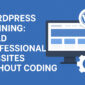 WordPress Training Build Professional Websites Without Coding