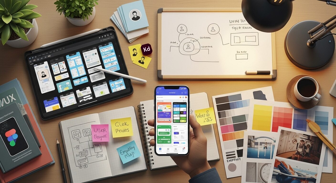Mobile App UI/UX Design