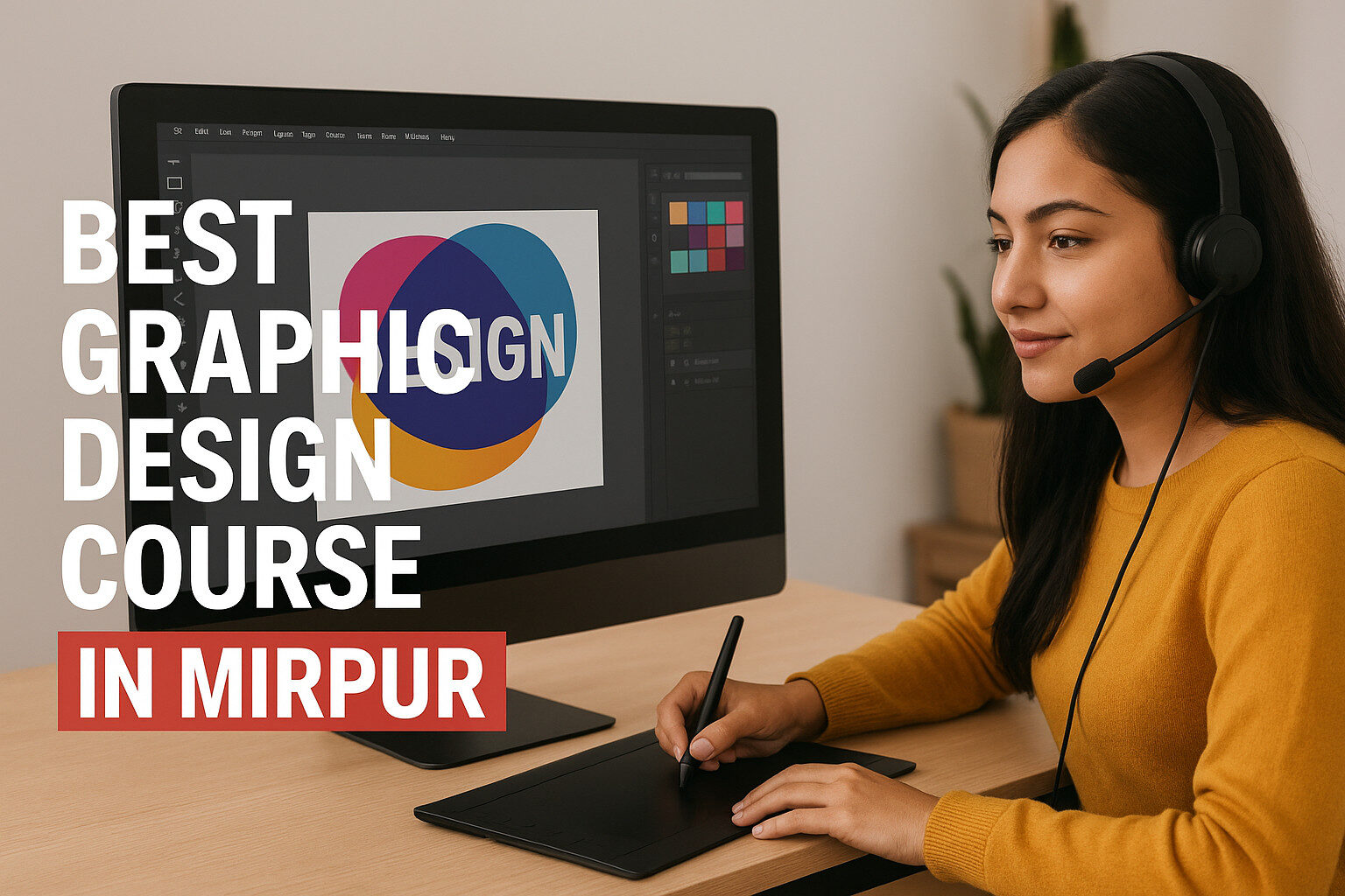 best graphic design course with certificate Mirpur