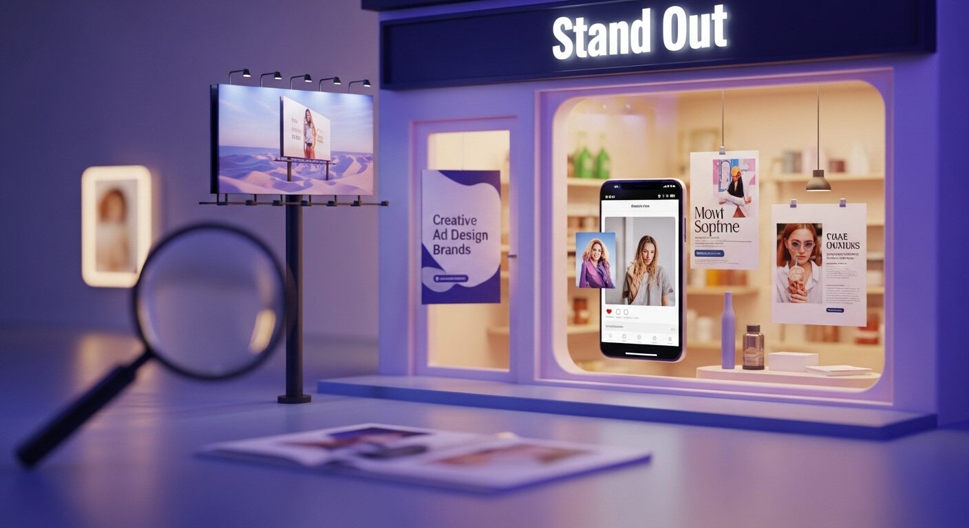 Creative Ad Design Service for Small Brands