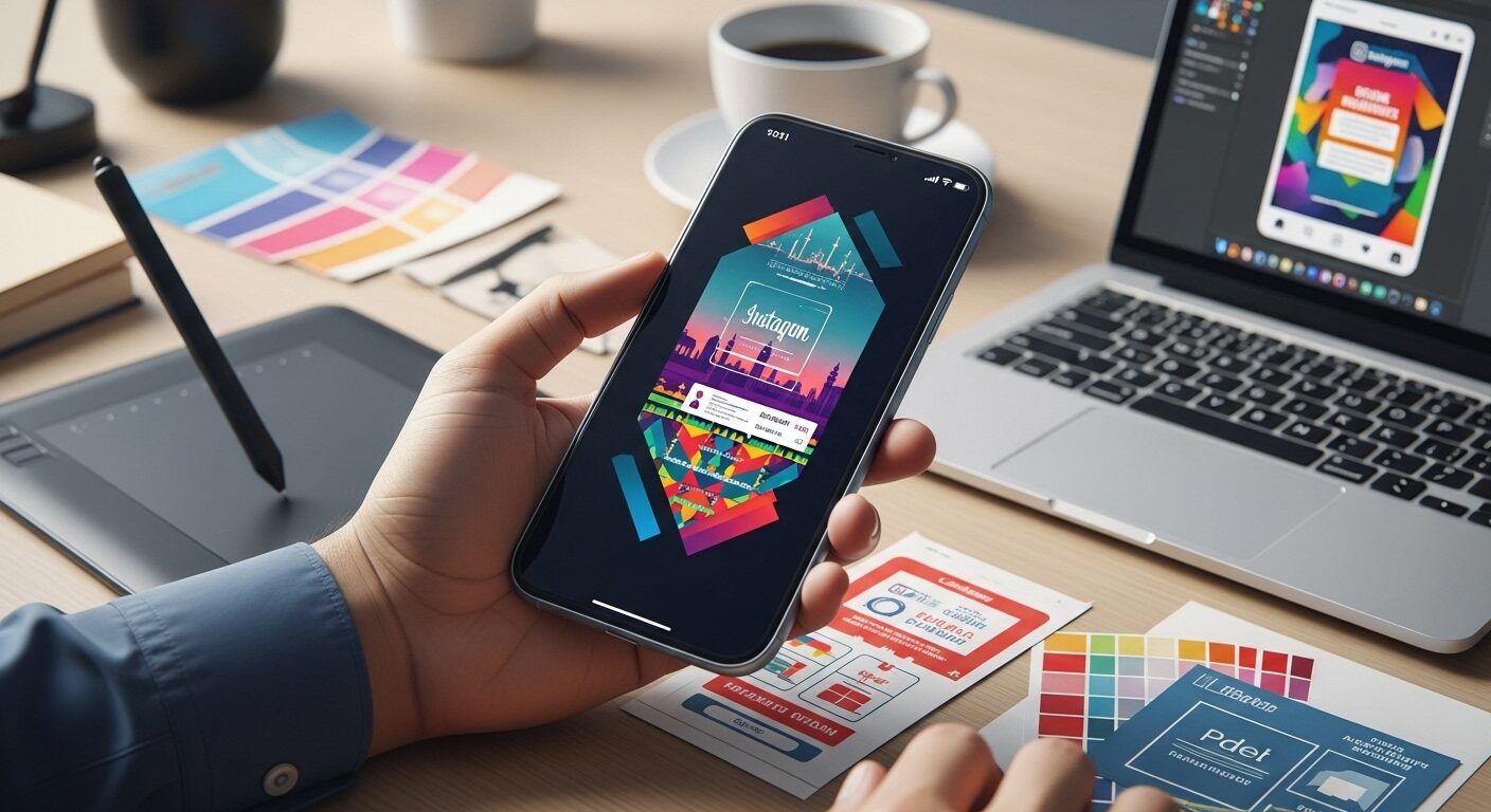 Custom Instagram Post Design Service Pakistan