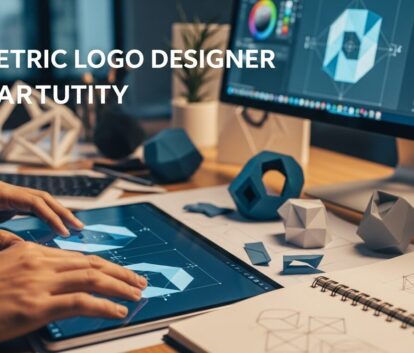 Geometric Logo Designer for Startups