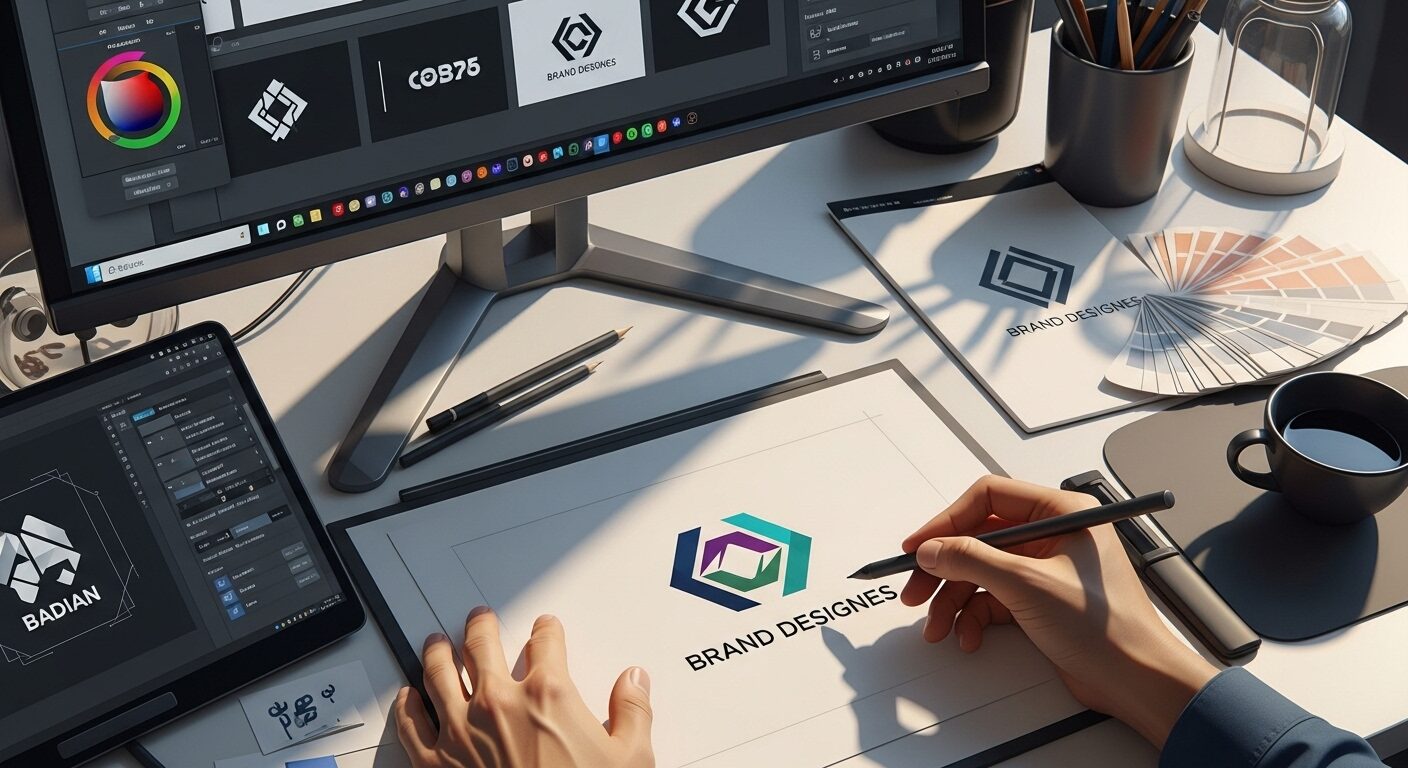 Modern Sharp Logo Designer Pakistan