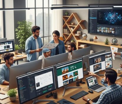 Modern Website Design Studio Pakistan