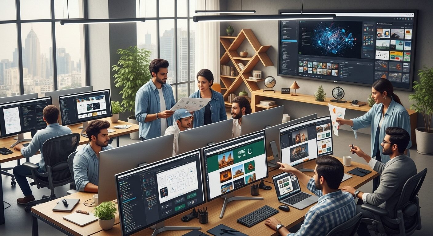 Modern Website Design Studio Pakistan