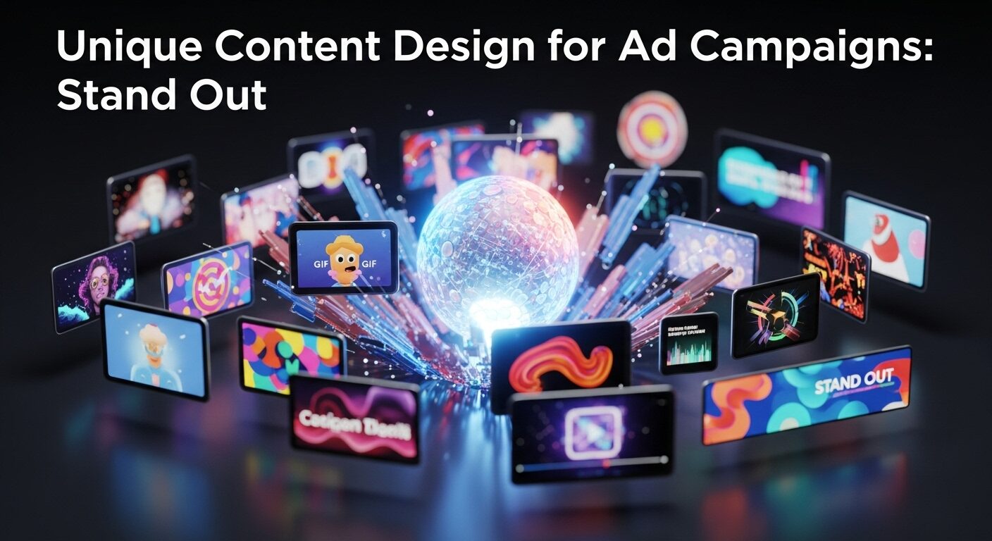 Unique Content Design for Ad Campaigns