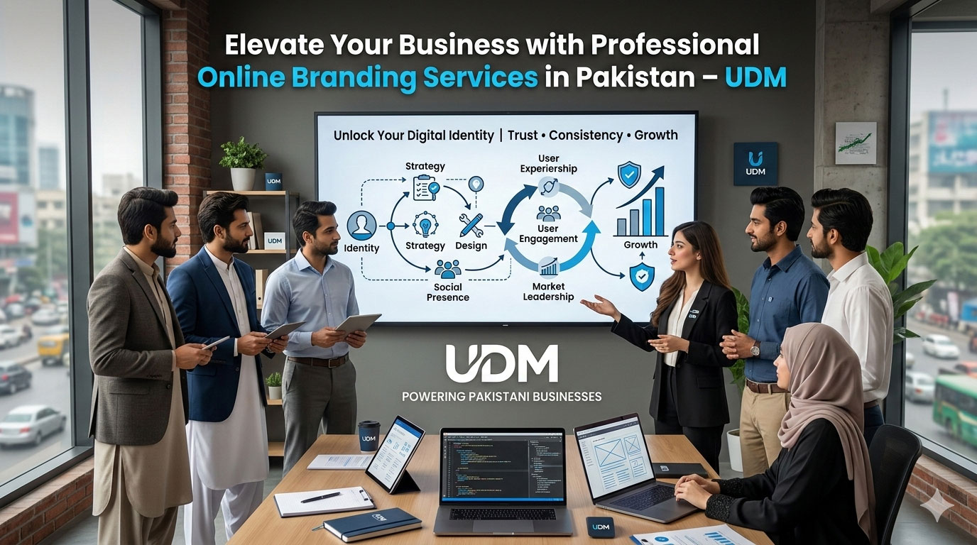 Professional Online Branding Services in Pakistan – UDM
