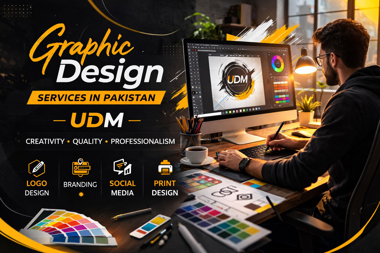 Graphic Design Services in Pakistan – UDM
