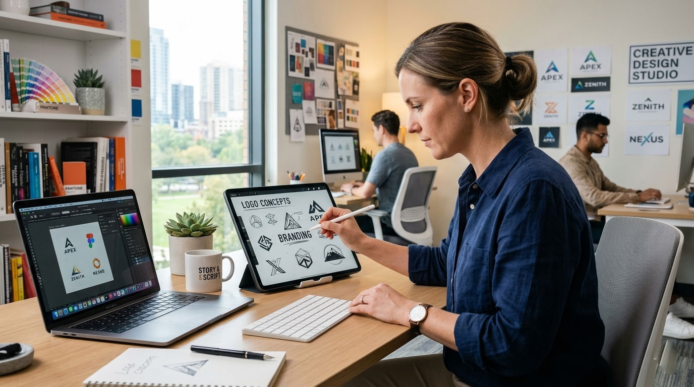 Professional Logo Design Services – Creative Solutions by UDM