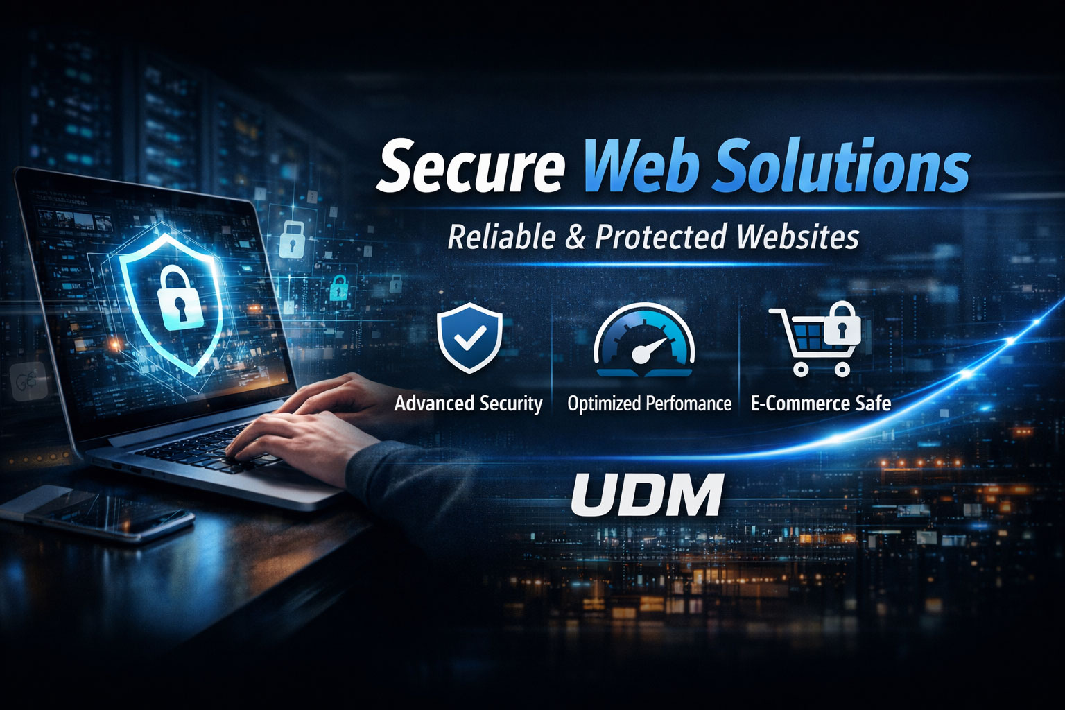 Secure Web Solutions – Reliable & Protected Websites | UDM
