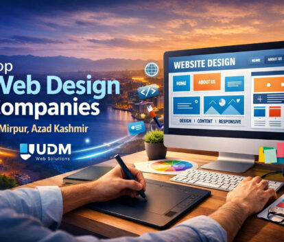 Top Web Design Companies in Mirpur Azad Kashmir – UDM