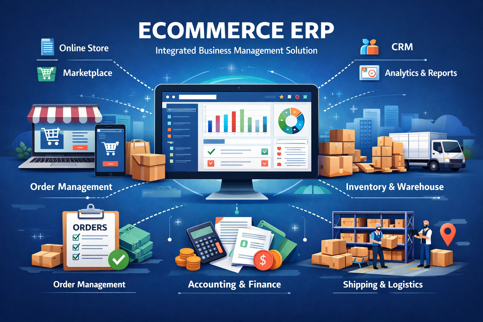 Ecommerce ERP That Grows With Your Business