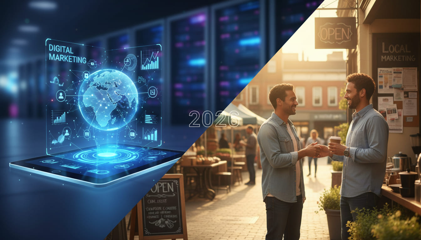 Digital Marketing vs Local Marketing