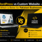 WordPress vs Custom Website 1 85x85
